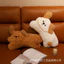 Búp Bê Dễ Thương Chó Gối Bé Gái Ngủ Trẻ Em Nhẹ Nhàng Ngủ Gối Dài Sofa Phòng Khách Gối Đệm 26.4.28