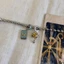 Retro Charm Tarot Card Hình Học Mặt Trời Trăng Ngôi Sao Cá Tính Đa Năng Vòng Tay Nữ