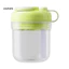 Linh hồn| Máy làm đá viên Brew Cup Mini Ice Cube Barrel 2 trong 1 Máy làm đá viên cầm tay có ống hút Cốc nhựa không chứa Bpa chống rò rỉ Dễ dàng giải phóng cho đồ uống cho Đông Nam