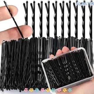 Kẹp tóc đen hình chữ U vô hình, dùng một lần - Set 60 chiếc