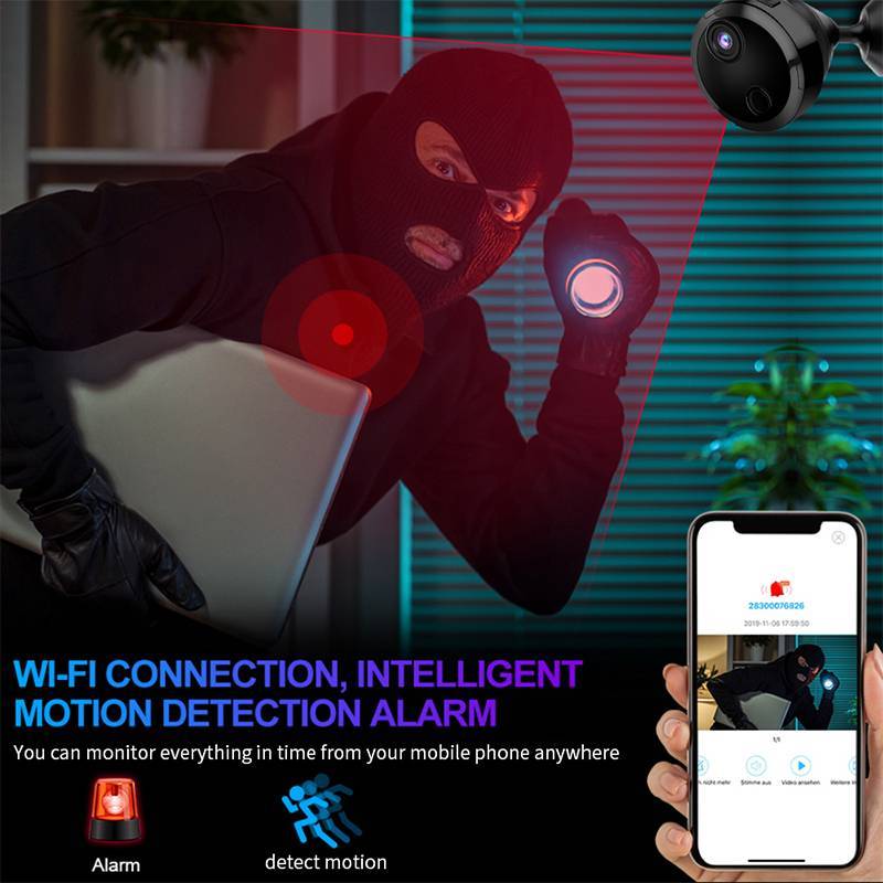 [Keepcheer] Camera an ninh Mini 1080P HD Wifi Tầm nhìn ban đêm Màn hình giám sát gia đình mới