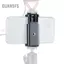 Guansfs Guansfs Giá đỡ điện thoại có thể điều chỉnh Vlog Clip với lỗ vít 1/4 inch mở rộng đế lạnh cho chân máy điện thoại thông minh có chiều rộng 5,6-8,3cm Micrô có đèn LED