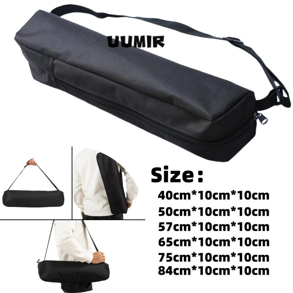 UUMIR Túi đựng chân máy UUMIR, (40-84cm) Túi cầm tay di động, Vải đen có dây đeo Túi lưu trữ chân máy Giá đỡ micro
