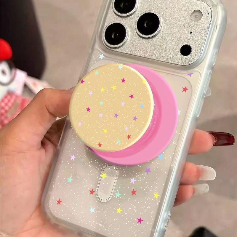 Ốp điện thoại hình ngôi sao đầy màu sắc đơn giản Apple 17promax16pro Vỏ bảo vệ iPhone15 / 14 / 13 / 12
