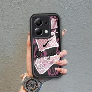 Ốp Lưng Cho Redmi Note 13 Pro 4G 5G POCO M6 Pro 4G Phim Hoạt Hình Silicon Nghệ Thuật Mềm Ốp lưng TPU Gấu Tình Yêu Xu Hướng Mắt Thiên Thần Chống Sốc Ốp Lưng