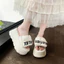 Dép Bánh Mì Nữ Mùa Hè Bên Ngoài Mặc Chữ Cái Thời Trang Niche Thiết Kế Cảm Thấy 8cm Nâng Cao Muffin Tất Cả Trận Đấu Mở Mũi Lật