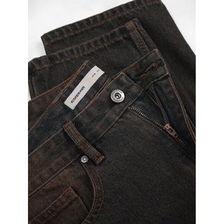 Quần Jeans Nam ICONDENIM Vintage Brown Form Straight QJID0281