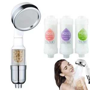 Bộ lọc Ion âm Đầu vòi hoa sen áp lực Đầu vòi hoa sen cầm tay Vòi phun nước phòng tắm Đầu vòi hoa sen 4RSB