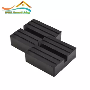 Khối hỗ trợ cao su có rãnh cho xe kéo đa năng màu đen 70x70x25mm