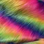 Plus Sang Trọng Jacquard Sang Trọng Vải Động Vật Trang Phục cos Màu Lông Nhân Tạo Màu Sắc Phù Hợp Với Cầu Vồng Sang Trọng Búp Bê Vải 5.11