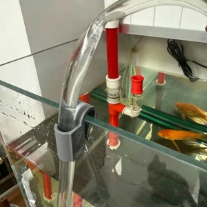 Giá đỡ ống bể cá bằng nhựa in 3D Yoo Ngăn chặn chuyển động ống khi thay nước Cạnh mịn sẽ không làm hỏng