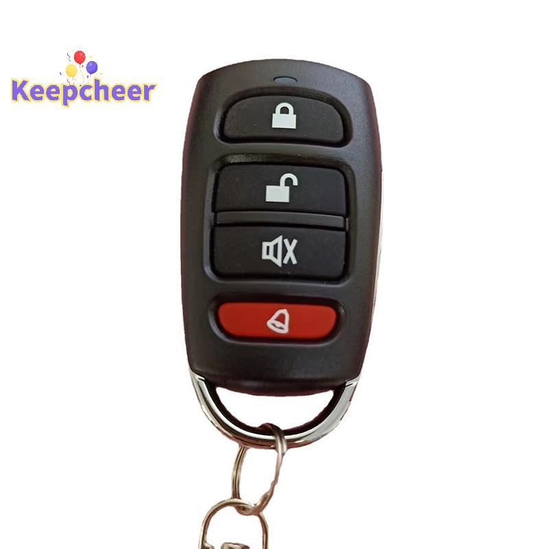 [Keepcheer] Chìa khóa điều khiển từ xa ô tô 433 MHz Điện thông minh Thay thế cửa nhà để xe Nhân bản Sao chép từ xa 4 Channe Mới