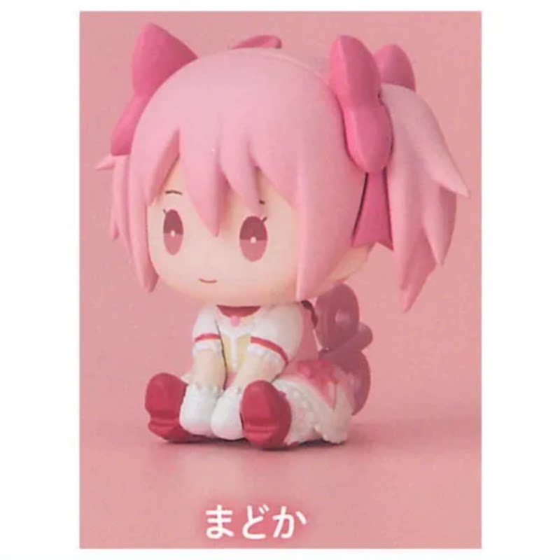 [BTF] Hàng có sẵn Nhật Bản BUSHIROAD Gashapon Cô gái ma thuật Madoka Tư thế ngồi Phiên bản Q Trang trí đồng hồ V5M2