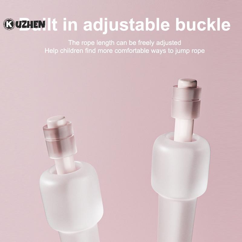 KUZHEN 2.8M Nhảy Dây Thể Thao Cho Trẻ Em, Tay Cầm Trong Suốt, Phù Hợp Tập Luyện Và Chơi Trò Chơi Đua Nhảy Dây