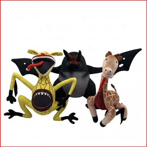 BH2 Zoochosis Đột Biến Kangaroo Chim Cánh Cụt Hươu Cao Cổ Sang Trọng Trò Chơi Kinh Dị Merch Dễ Thương Sang Trọng Cotton Túi Búp Bê Charm HB2