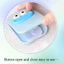 【Roshy】Gương trang điểm gấp gọn dễ thương gương tích hợp lược cầm tay gương hình miệng xúc xích hoạt hình dành cho nữ