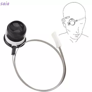 Kính lúp mắt SAIA Mini cầm tay có dây đeo đầu cho thợ đồng hồ một mắt