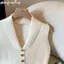 Khung Ảnh Nữ V-Neck Không Tay Sang Trọng, Thích Hợp Ngày Thường Và Mùa Hè