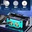 Đèn pha LED Tweeduj điều chỉnh được, sạc USB