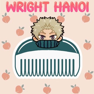 Mô hình Lược Jujutsu Kaisen Chú thuật hồi chiến Gojo Nanami Yuji Choso Yuta Toge Megumi Phụ kiện trang trí Sưu tầm chibi