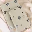Meow Paradise Vải Bề Mặt Vải Lanh Cotton Thêu A5A6 Lá Rời Có Thể Tháo Rời Sổ Tay Văn Học Handmade Di Động Ghi Chú 2ELI