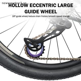 Bánh xe ròng rọc Derailleur 18T phía sau xe đạp, bộ vòng bi lệch tâm rỗng với độ chính xác cao và bền bỉ.
