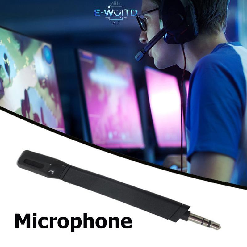E-WOITD 3.5mm Mic Tai nghe trò chơi thay thế Micrô cho Logitech G733 Tai nghe Lightspeed Mic có bộ lọc giọng nói E-WOITD