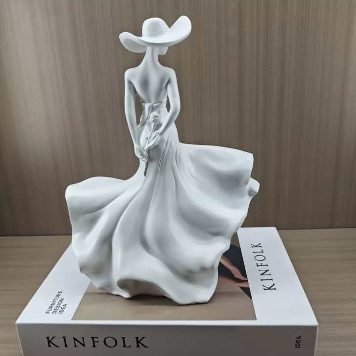 Tượng Nữ Thần Resin Cao Cấp đồ decor đồ decor phòng khách decor phòng khách hiện đại đồ trang trí để bàn đồ trang trí bàn làm việc nhà trang trí trang bàn bắc âu Quà Tặng Ý Nghĩa Phong Cách Nghệ Thuật