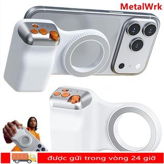 Máy ảnh điện thoại METALWRK Chụp tay cầm, Giá đỡ điện thoại điều khiển từ xa Bluetooth thông minh, Tay cầm Selfie điện thoại sang trọng cho điện thoại12-17 / HUAWEI / ETC
