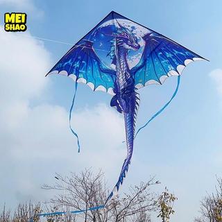 MeiShao Diều Rồng Lớn Cho Trẻ Em & Người Lớn Dễ Dàng Bay Lớn Rồng Diều Đuôi Dễ Dàng Bay Diều Đồ Chơi Ngoài Trời Đẹp