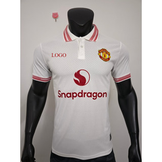 2026 – 27 Áo đấu phiên bản cầu thủ thông thường của Manchester United (Trắng) – Tùy chỉnh theo tên & số của bạn, Vải thoáng khí cao cấp, Có sẵn S – 2XL
