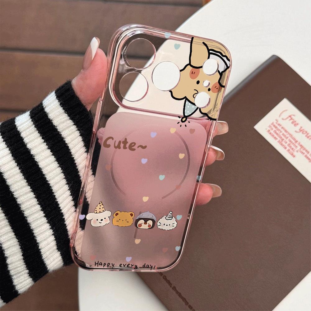Hình đại diện mềm mạiPhù hợp với vỏ điện thoại 17/16pro, khôHình dùHình vỏ Corning