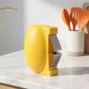 Dụng cụ nhà bếp Máy cắt trứng TRTR Hướng dẫn sử dụng Máy tách vỏ trứng để nấu ăn sáng Tay cầm chống trượt Hoạt động dễ dàng VN
