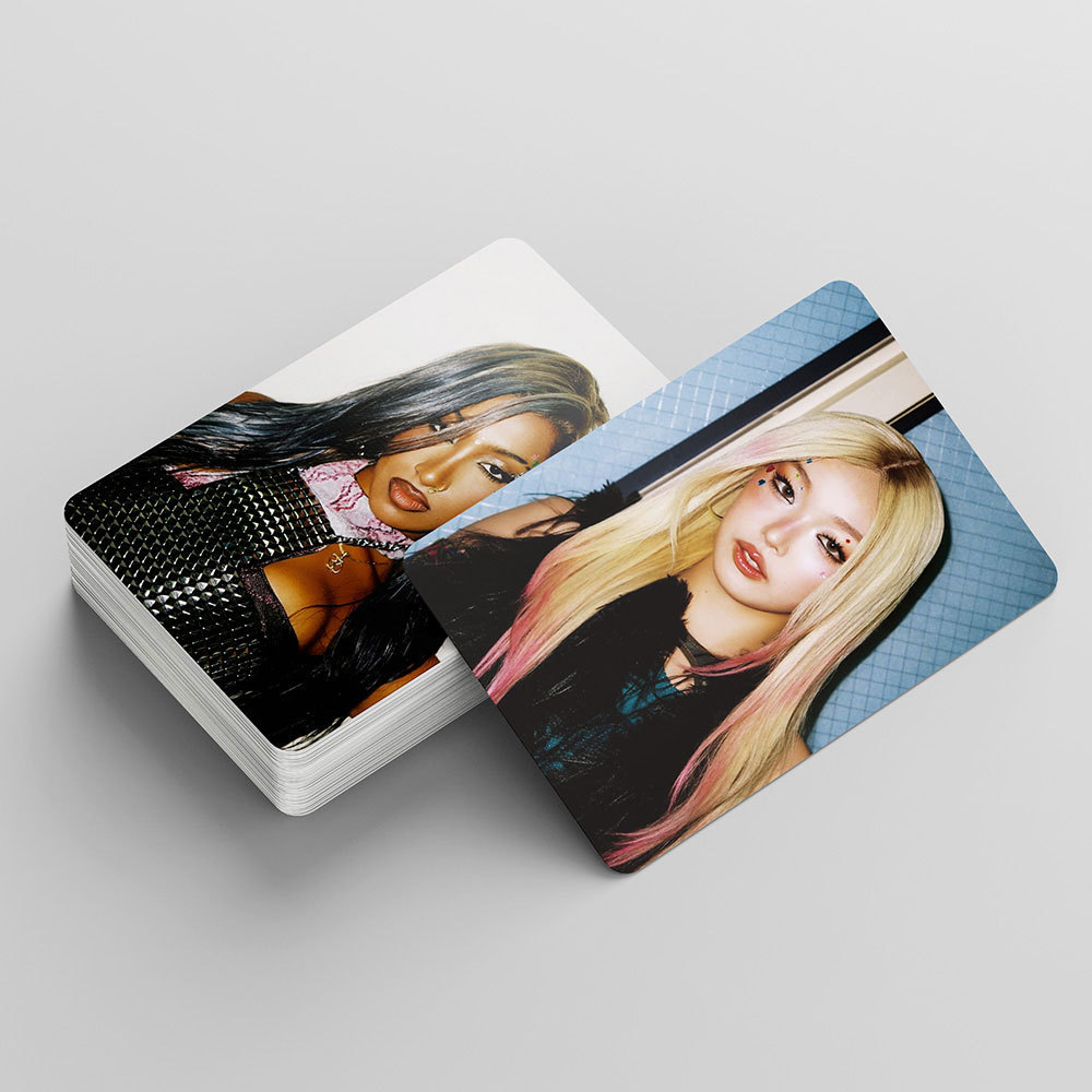 LINXX 55 Chiếc KATSEYE Pinky UP Album Lomo Cards Kpop Girl Group IDOL Fan Sưu Tập Thẻ Thần Tượng Hàng Hóa Ngày Lễ Quà Tặng Ý Tưởng