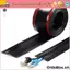 Vỏ cáp sàn ORDOBOX, Tấm che khuyết điểm dây treo tường PVC 1m, Chất lượng cao Mềm đa năng Không cần khoan Bảo vệ cáp Baseboard