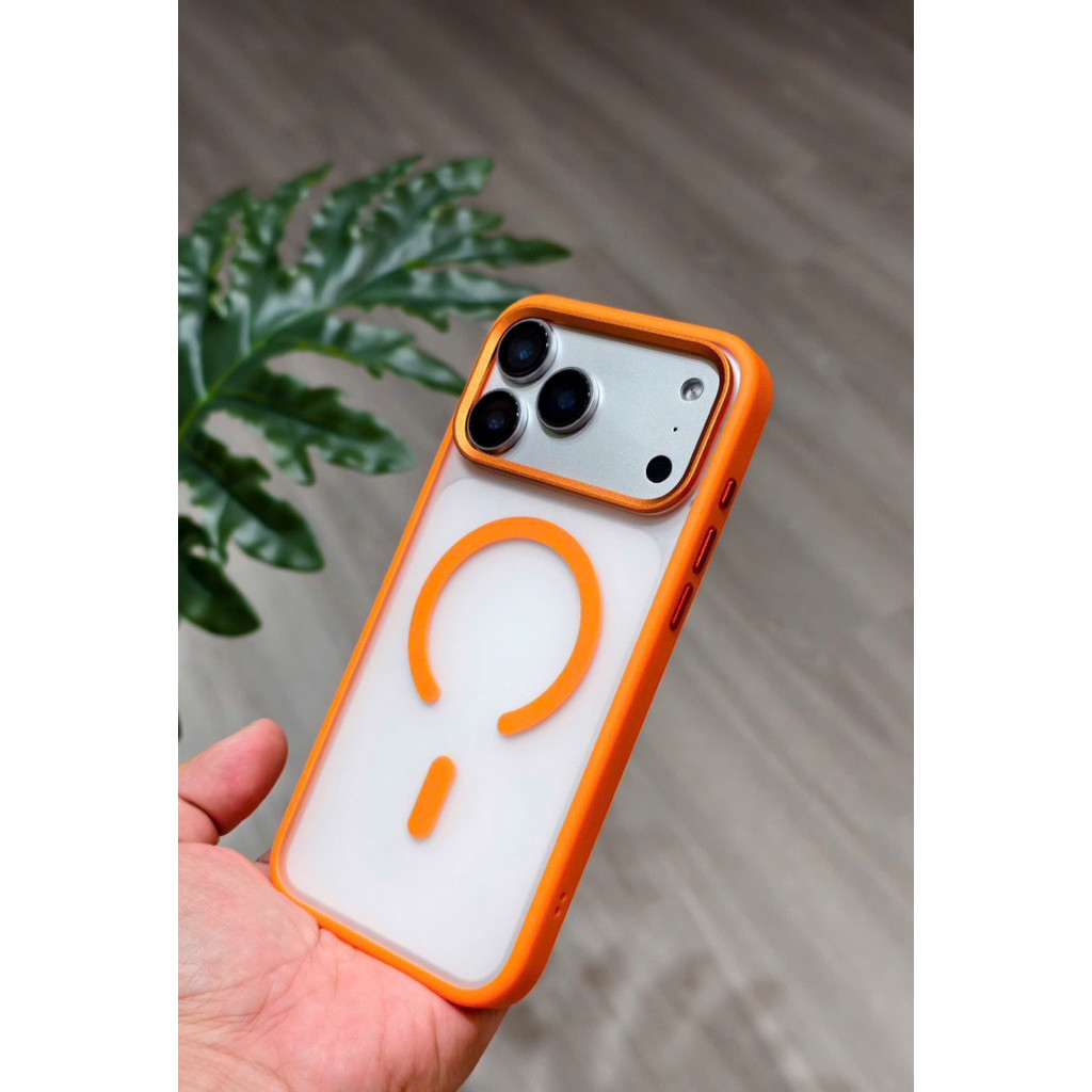[Chính Hãng] Ốp Lưng Likgus King Mag Cho iPhone 17 Pro / 17 Pro Max - Lưng Nhám, Vành Camera Kim Loại, Hút Từ Tính