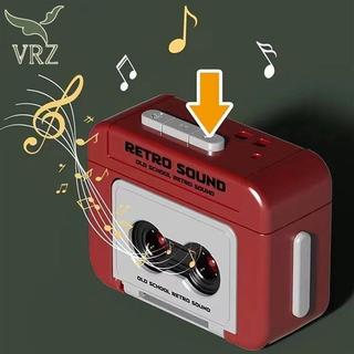 VRZ Móc khóa hộp nhạc Vintage di động DIY, móc khóa chuyển động giai điệu, đồ chơi âm nhạc, quà tặng HOT