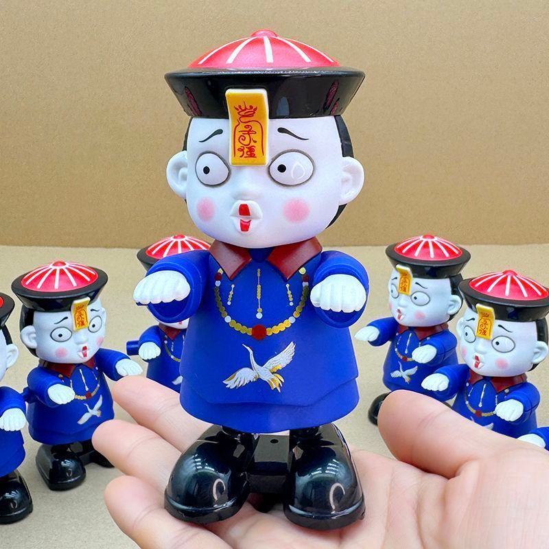 Đồng Hồ Cuộn Dây Nhảy Trung Quốc Zombie Ngày Cá Tháng Tư Đồ Chơi Lừa Đáng Sợ Giả Trang Trí Halloween Ngộ nghĩnh 5.5