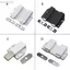 KIKIN Lưới Đẩy Từ Tính Đẩy Nặng Để Mở Cho Cảm Ứng Bắt Giảm Chấn Đệm Dừng Cho Nhà Bếp Cửa Đơn D