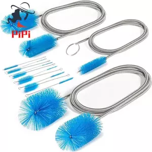 Bàn chải rửa chai Nylon bằng thép không gỉ Dụng cụ làm sạch cống cửa sổ trời
