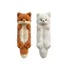< Pluscloth > Hộp đựng bút chì Fox sang trọng dành cho học sinh – Túi dây kéo đa chức năng di động Hộp đựng văn phòng phẩm trường học Hộp đựng đồ dùng văn phòng dễ thương Bảo quản bền và nhẹ cho Ki