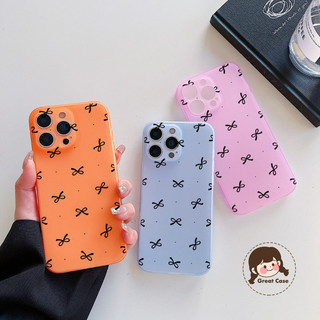 Ốp Điện Thoại Nơ Đơn Giản Cho Realme 16 15T 15X 15 14T 14X 14 13 Pro Plus 11 11X 5G 4G Vỏ Mềm Mờ Trong Suốt Thanh Lịch Chống Rơi