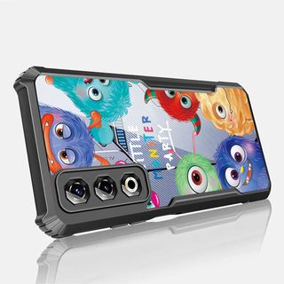 Ốp Điện Thoại Acrylic Cho Nubia Neo 5 Pro 5 3 2 1 4G 5G Ốp Lưng Nubia Neo 3 5 GT Với Họa Tiết Sang Trọng Khung Đen Siêu Mỏng Cứng Chống Trầy Xước Vỏ Bảo Vệ C01-06
