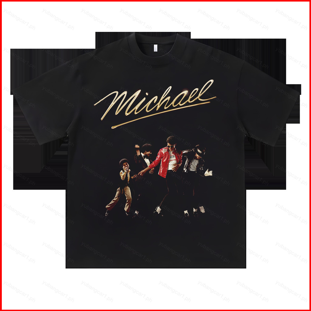 YB1 cổ điển Michael Jackson phim 2026 Áo thun người hâm mộ quà tặng áo thun ngắn tay BY1