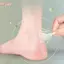 HFSHY 5 Miếng Dán Bảo Vệ Gót Chân Miếng Dán Miếng Dán Miếng Dán Miếng Dán Hydrocoloid Gót Lót Giày Stiers Giảm Đau Thạch Cao Chăm Sóc Bàn Chân VN