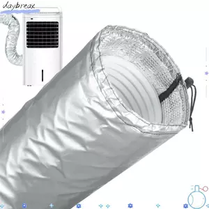 Vỏ ống điều hòa DAYBREAK, Chất liệu cách nhiệt chống nước Vỏ cách nhiệt ống AC, Vỏ bảo vệ ống xả chống bụi tiết kiệm năng lượng có thể điều chỉnh Sử dụng trong phòng trong nhà