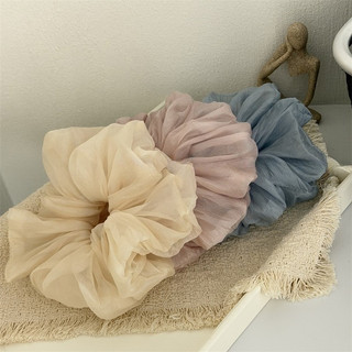 Hululu / Đơn Giản Xếp Ly Cổ Tích Làm Đẹp Scrunchy Dây Buộc Tóc Cao Cấp Dây Buộc Tóc Đuôi Ngựa Sang Trọng Đầu Dây Buộc Hoa