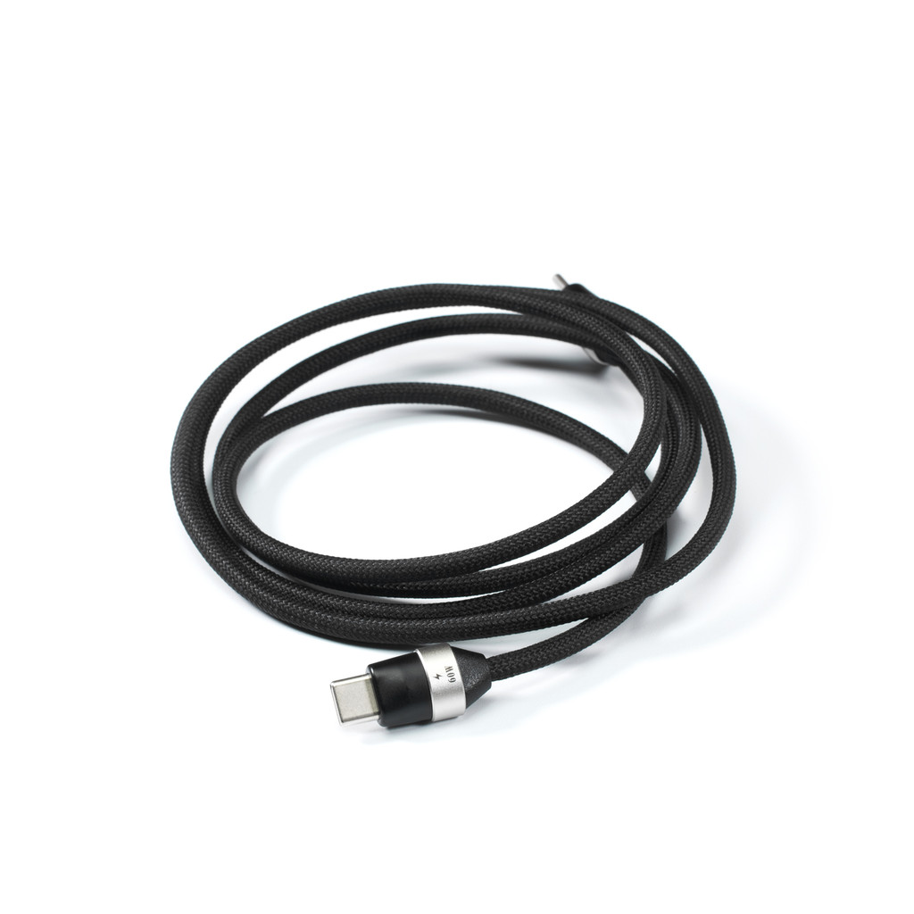 Cáp sạc nhanh DdHiFi DD PC02-Đen 60W PD, Cáp USB-C nhẹ có vỏ hợp kim nhôm, Chiều dài 40cm / 120cm