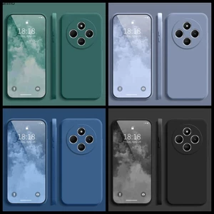Tpu mềm cho Poco C75 Ốp lưng Poco C65 / X5 Pro / X6 Pro 5G Vỏ bảo vệ silicon chống rơi màu trơn đơn giản