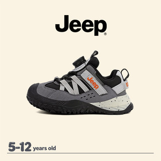 JEEP Giày Thể Thao Trẻ Em Koi Đỏ Thoáng Khí Nhẹ Ngoài Trời Giày Thông Thường Đĩa Carbon Núm Bé Trai Bé Gái Giày Chạy Bộ